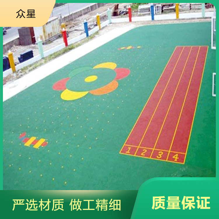 琼海市橡胶跑道塑胶地坪 - 厂家